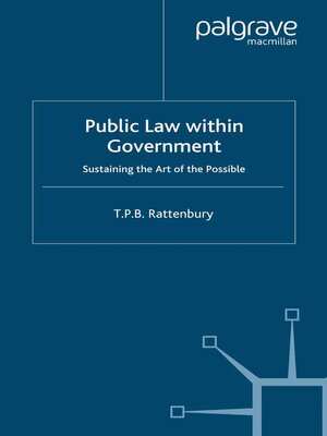cover image of Public Law within Government